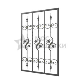 Решетка на окно кованая 7-17